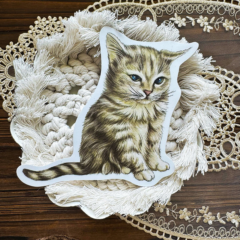 客製化 ‧ 貓咪防水貼紙 ‧ 行李箱 ‧ 筆電 ‧ 車車可用 - YU'S WORLD STORE|小玉的貼貼世界