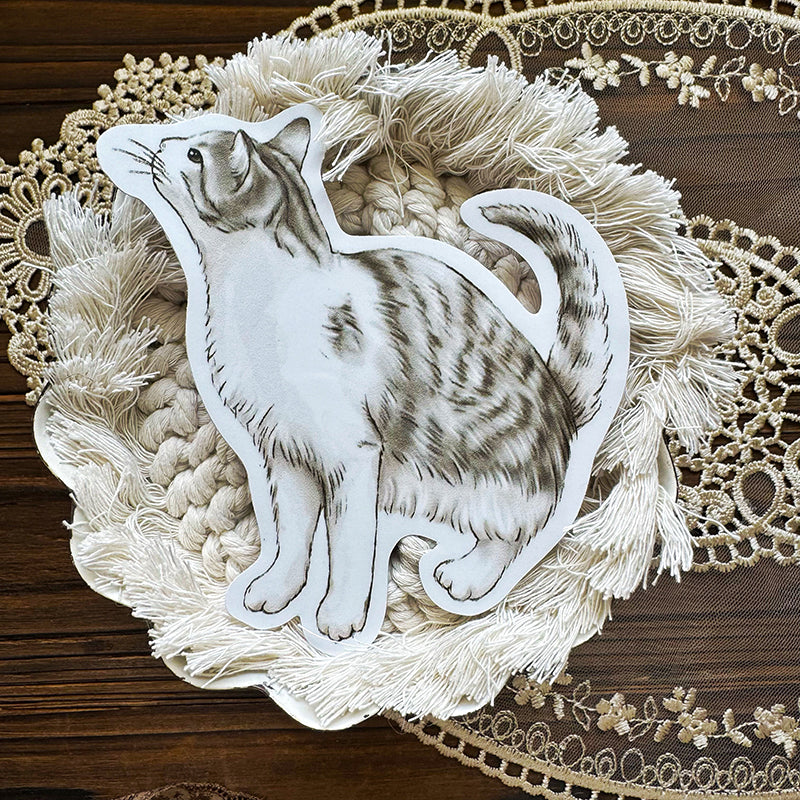 客製化 ‧ 貓咪防水貼紙 ‧ 行李箱 ‧ 筆電 ‧ 車車可用 - YU'S WORLD STORE|小玉的貼貼世界