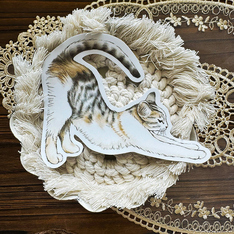 客製化 ‧ 貓咪防水貼紙 ‧ 行李箱 ‧ 筆電 ‧ 車車可用 - YU'S WORLD STORE|小玉的貼貼世界