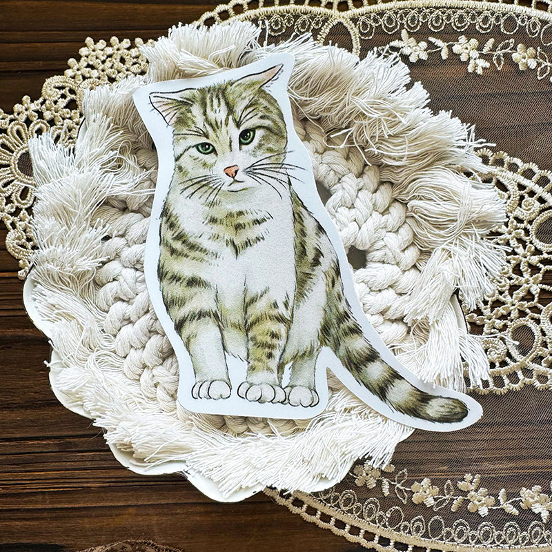 客製化 ‧ 貓咪防水貼紙 ‧ 行李箱 ‧ 筆電 ‧ 車車可用 - YU'S WORLD STORE|小玉的貼貼世界