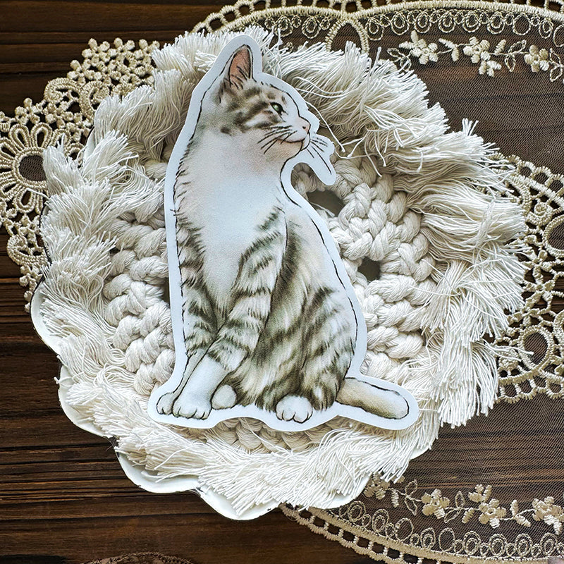 客製化 ‧ 貓咪防水貼紙 ‧ 行李箱 ‧ 筆電 ‧ 車車可用 - YU'S WORLD STORE|小玉的貼貼世界