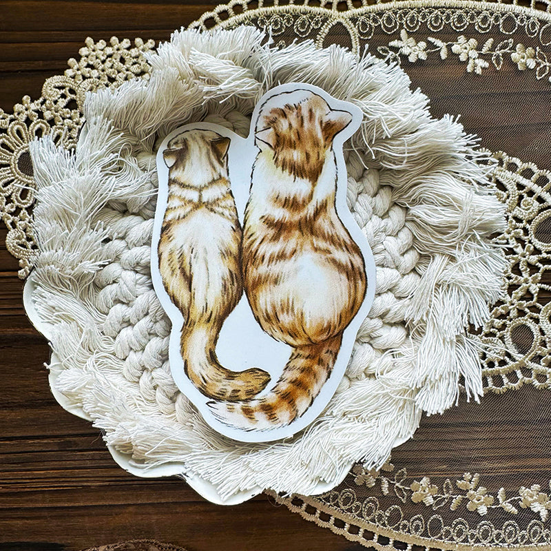 客製化 ‧ 貓咪防水貼紙 ‧ 行李箱 ‧ 筆電 ‧ 車車可用 - YU'S WORLD STORE|小玉的貼貼世界