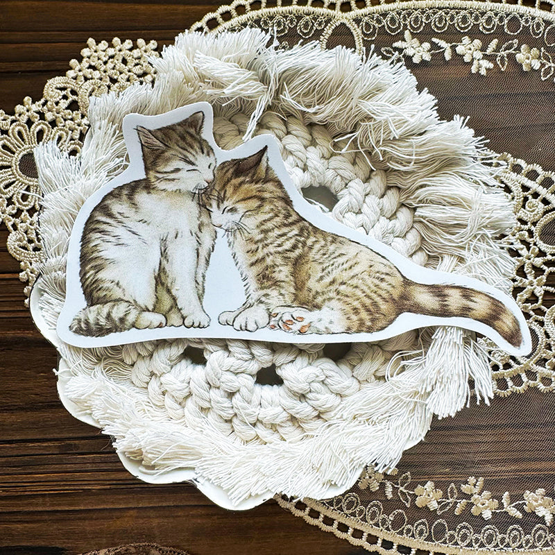 客製化 ‧ 貓咪防水貼紙 ‧ 行李箱 ‧ 筆電 ‧ 車車可用 - YU'S WORLD STORE|小玉的貼貼世界