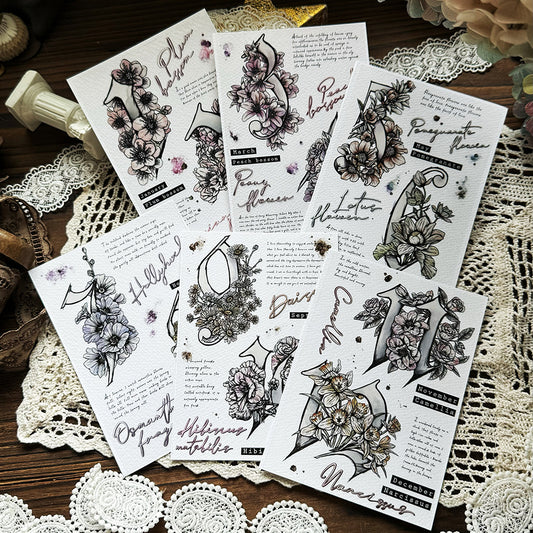 yusworld_12 months flower_sticker