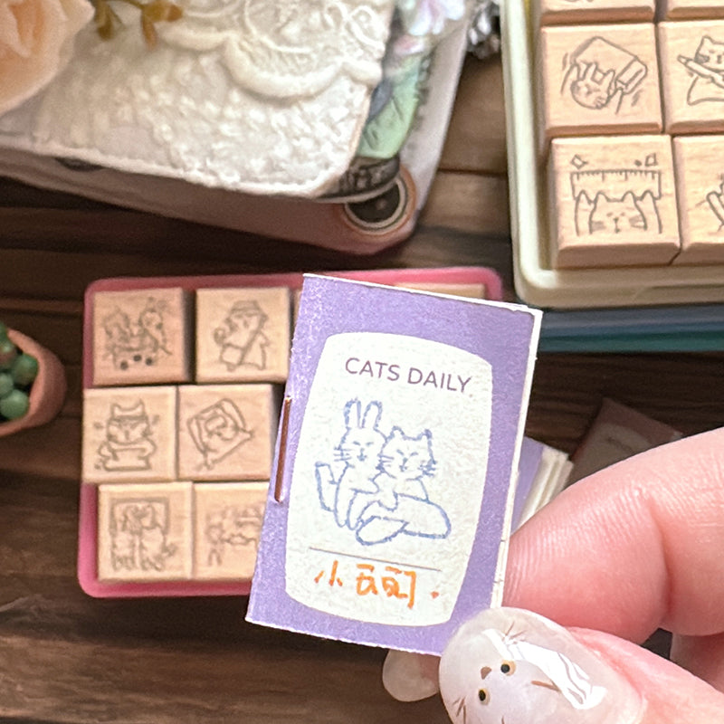 new / 《喀嚓 ka cha》 印章組 Stamp Frame Set - YU'S WORLD STORE|小玉的貼貼世界