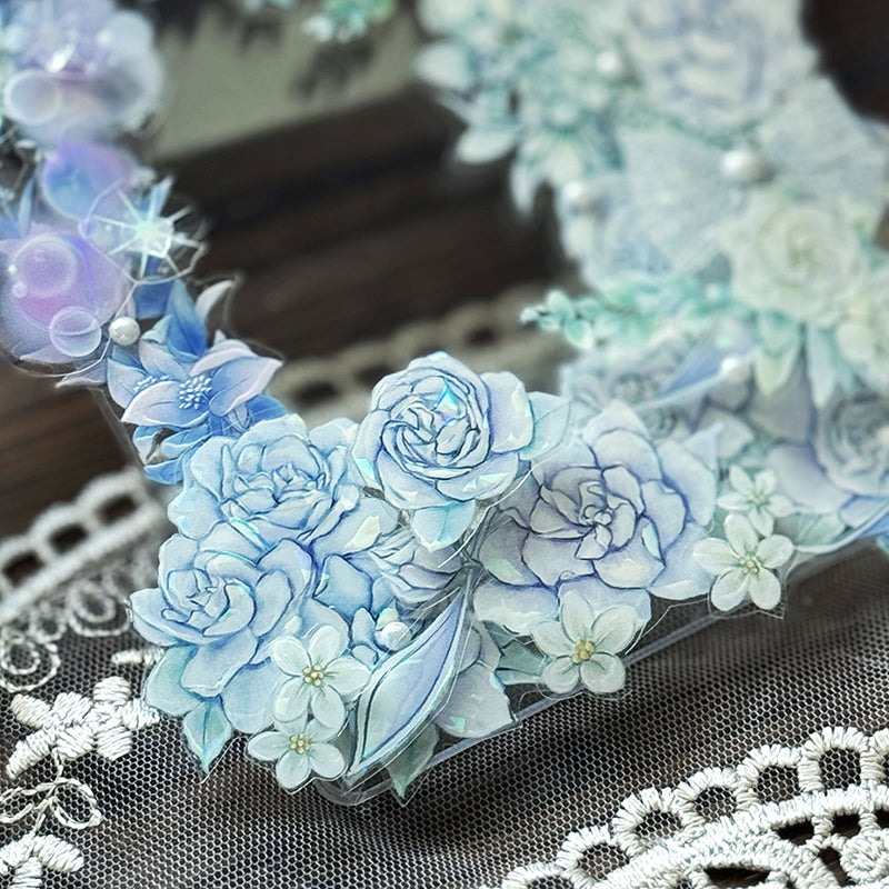 TAP37 微光蔓影 / 亮面PET / 膠帶 / 彩虹晶透 - YU'S WORLD STORE|小玉的貼貼世界