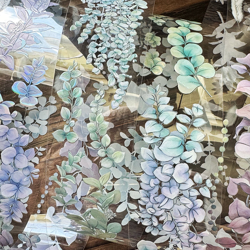 TAP37 微光蔓影 / 亮面PET / 膠帶 / 彩虹晶透 - YU'S WORLD STORE|小玉的貼貼世界