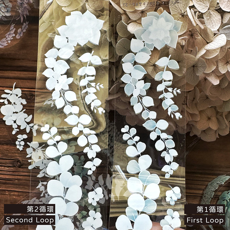 TAP37 微光蔓影 / 亮面PET / 膠帶 / 彩虹晶透 - YU'S WORLD STORE|小玉的貼貼世界