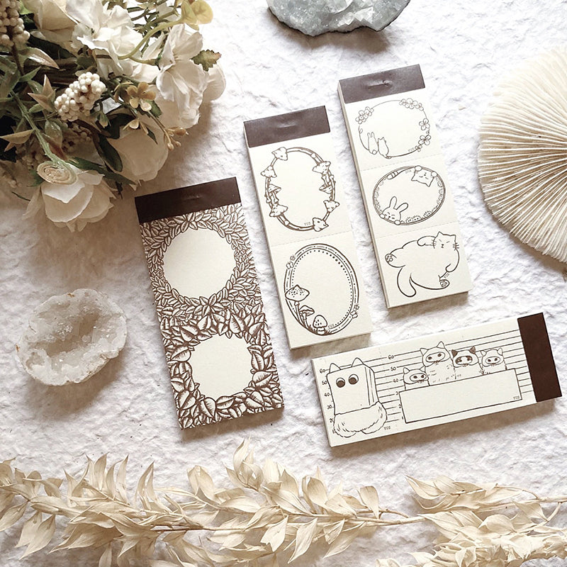 new《一起躲進午後|午後のかくれんぼ |Afternoon Hideaway 》便箋 Notes - YU'S WORLD STORE|小玉的貼貼世界