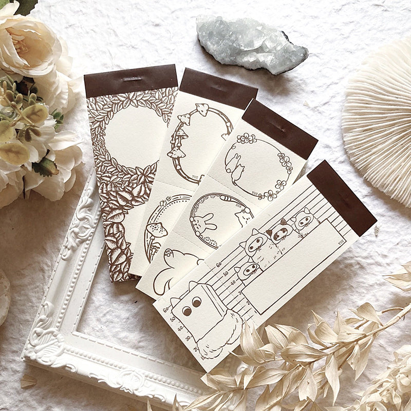 《不小心貓日誌|うっかり猫の日記 |Oopsie Cats’ Journal 》便箋 Notes - YU'S WORLD STORE|小玉的貼貼世界