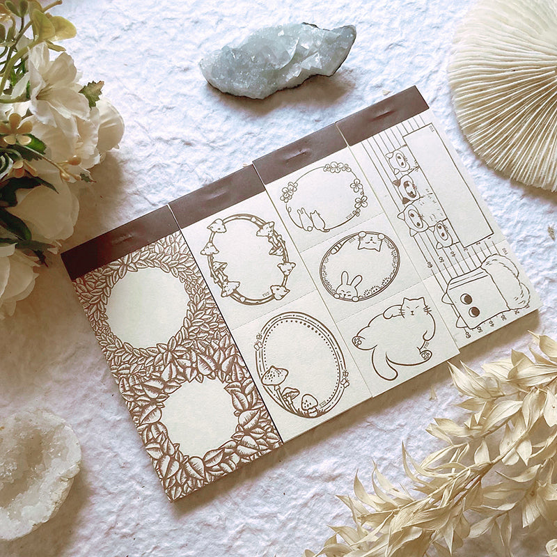 《不小心貓日誌|うっかり猫の日記 |Oopsie Cats’ Journal 》便箋 Notes - YU'S WORLD STORE|小玉的貼貼世界