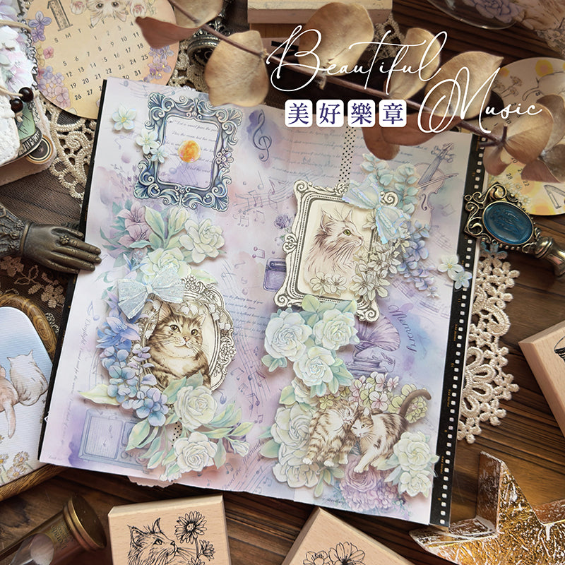 new / TAP41 美好樂章 / 亮面PET / 硫酸紙 / 膠帶 - YU'S WORLD STORE|小玉的貼貼世界