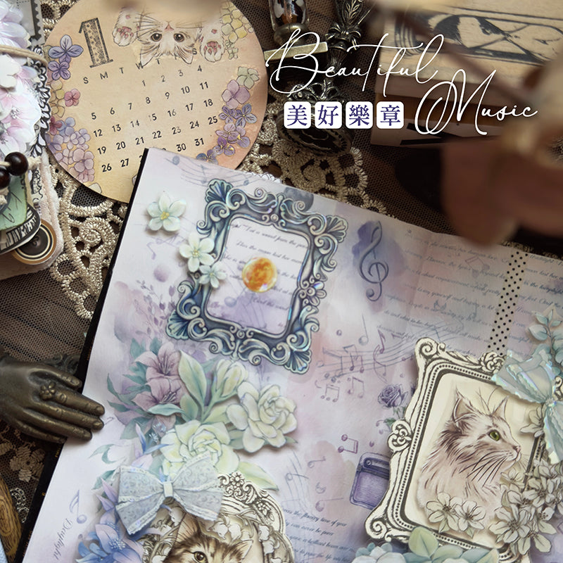 new / TAP41 美好樂章 / 亮面PET / 硫酸紙 / 膠帶 - YU'S WORLD STORE|小玉的貼貼世界