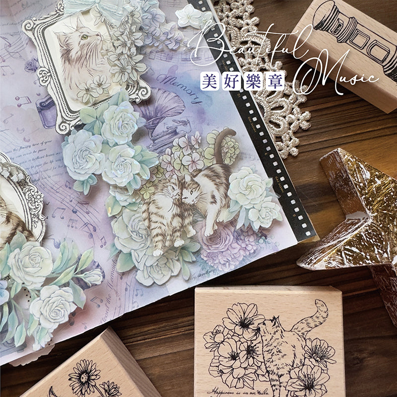 new / TAP41 美好樂章 / 亮面PET / 硫酸紙 / 膠帶 - YU'S WORLD STORE|小玉的貼貼世界