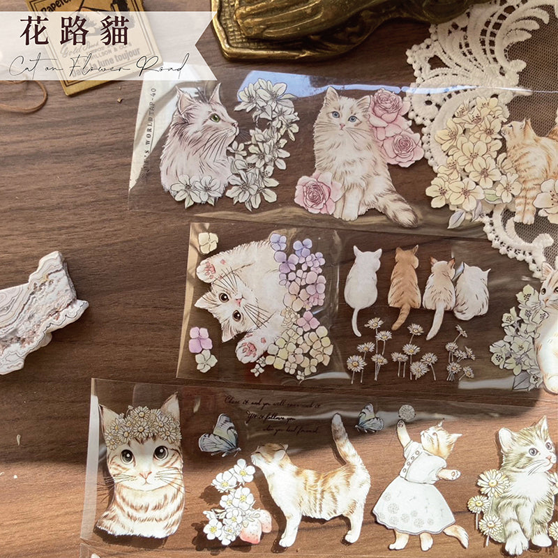 TAP40 NEW/花路貓/亮面PET膠帶/特油+重油/現貨+預購 - YU'S WORLD STORE|小玉的貼貼世界