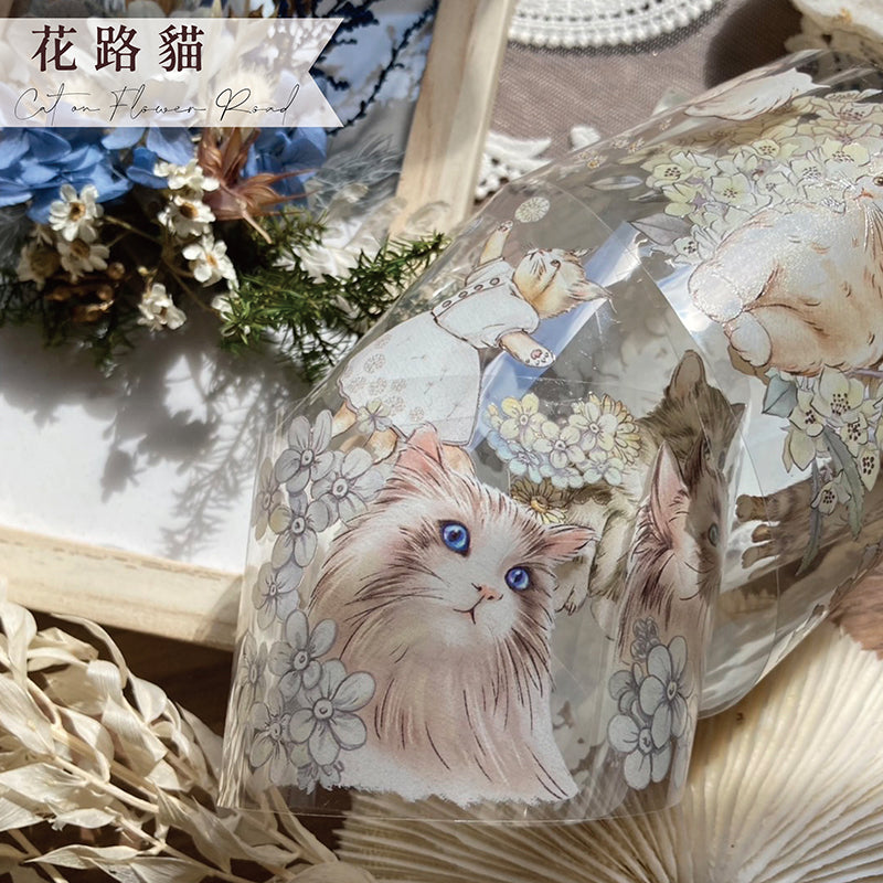 TAP40 NEW/花路貓/亮面PET膠帶/特油+重油/現貨+預購 - YU'S WORLD STORE|小玉的貼貼世界