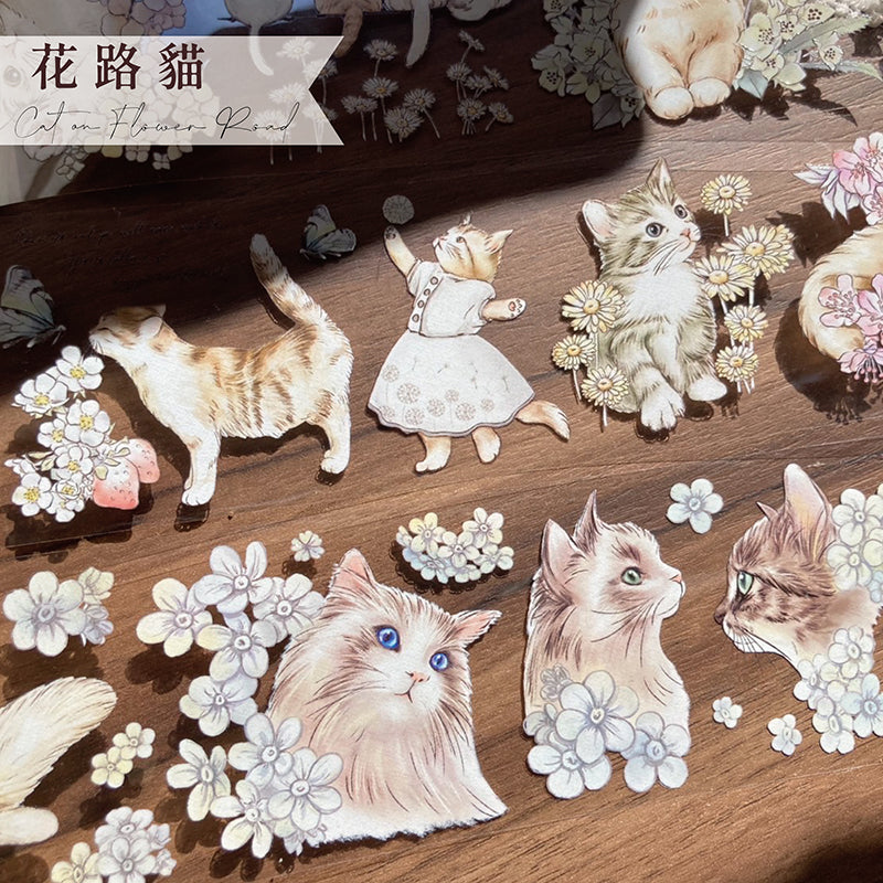 TAP40 NEW/花路貓/亮面PET膠帶/特油+重油/現貨+預購 - YU'S WORLD STORE|小玉的貼貼世界