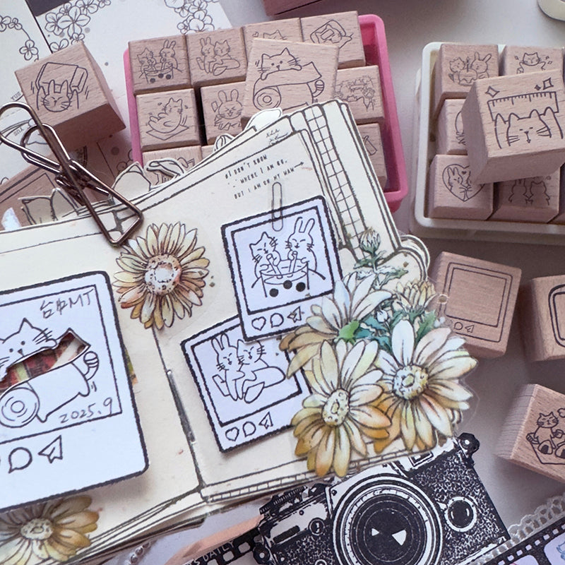 new / no.313-316 大喀嚓 ka cha / 印章組 - YU'S WORLD STORE|小玉的貼貼世界