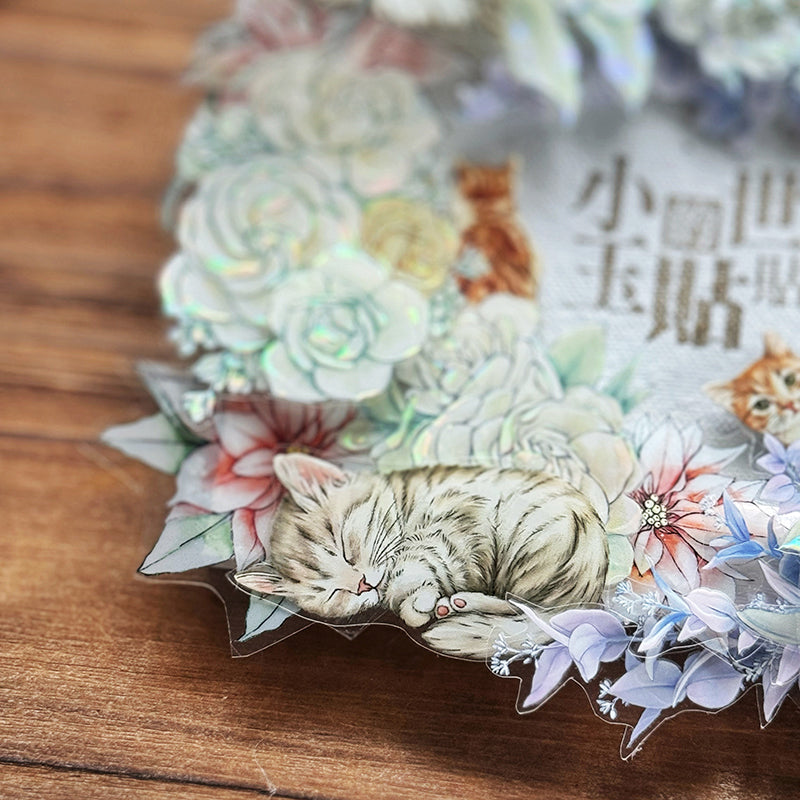 TAP37 微光蔓影 / 亮面PET / 膠帶 / 彩虹晶透 - YU'S WORLD STORE|小玉的貼貼世界