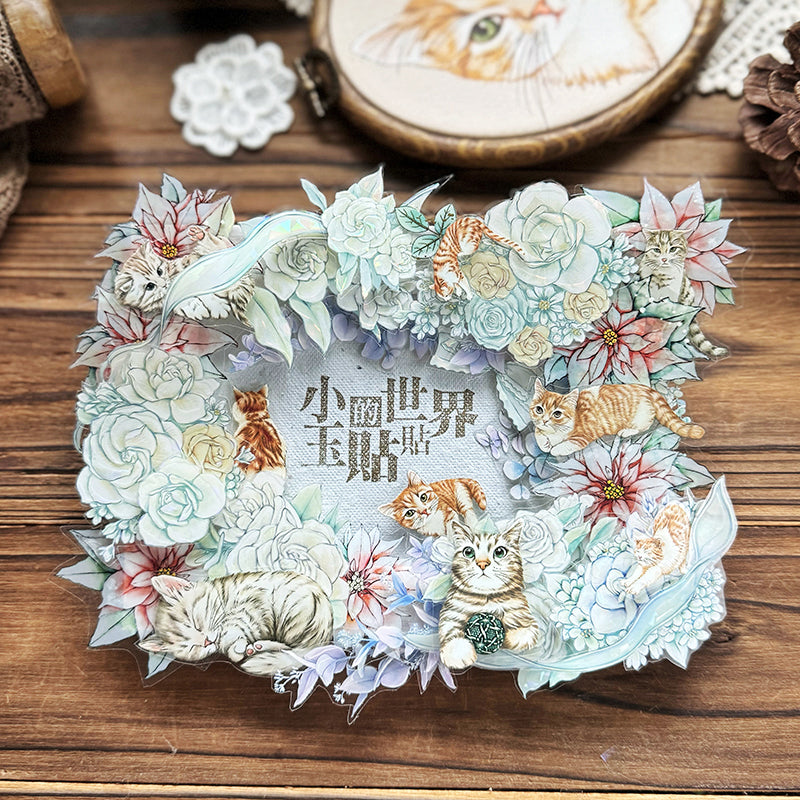 TAP37 微光蔓影 / 亮面PET / 膠帶 / 彩虹晶透 - YU'S WORLD STORE|小玉的貼貼世界