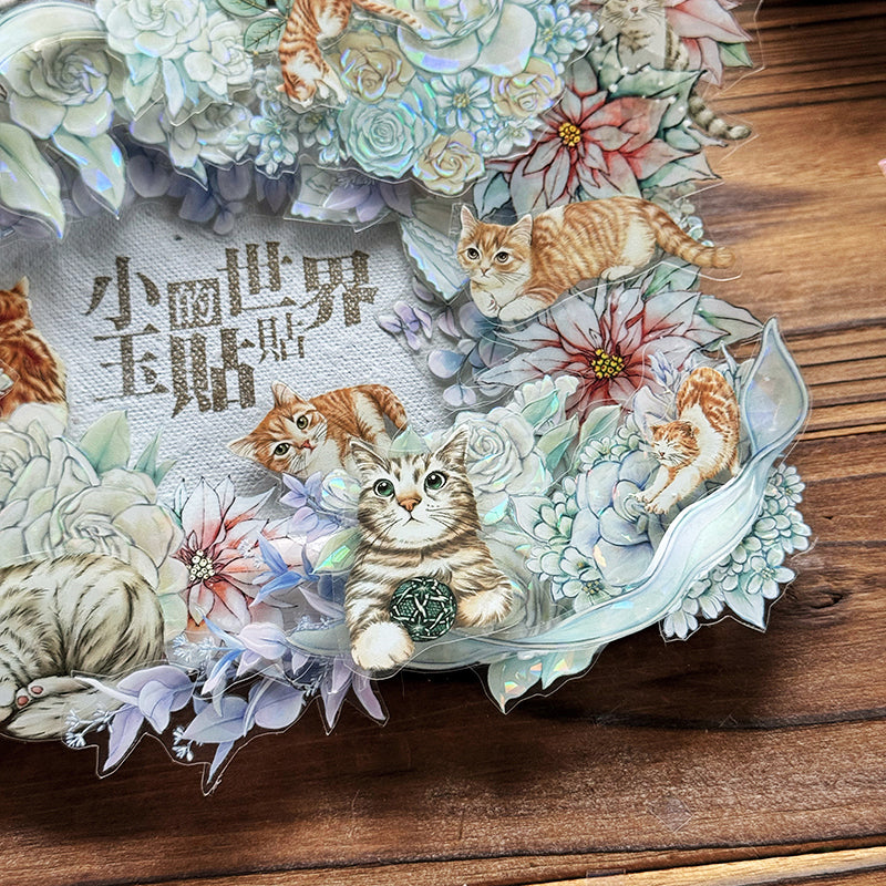 TAP37 微光蔓影 / 亮面PET / 膠帶 / 彩虹晶透 - YU'S WORLD STORE|小玉的貼貼世界