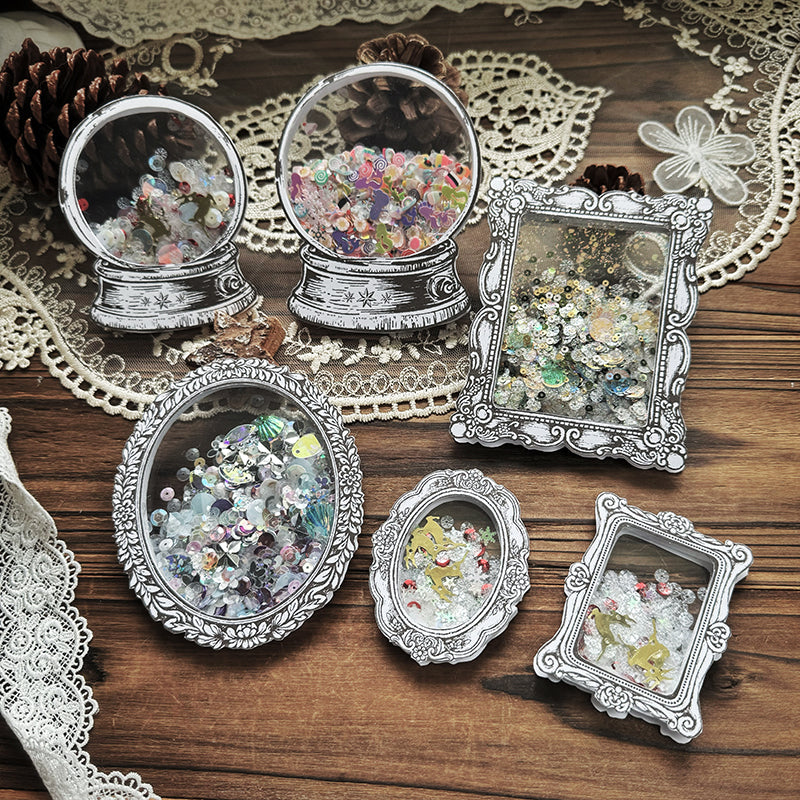 new / no.209 維多利亞畫框-方框 / 木製印章 12月中出貨 - YU'S WORLD STORE|小玉的貼貼世界