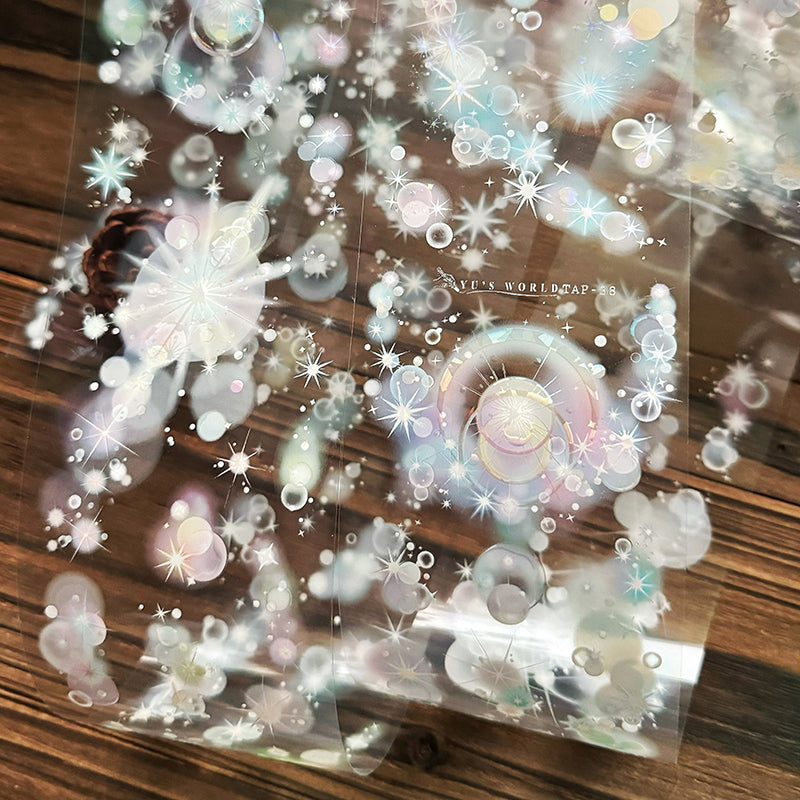 TAP38 NEW /光 Light 3 / 亮面PET / 膠帶 / 貝殼光 - YU'S WORLD STORE|小玉的貼貼世界