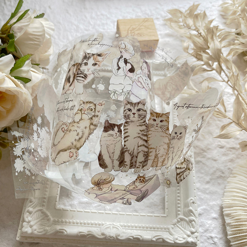 new《 愛的片刻 |愛しいひととき|Love moment 》Glossy PET tape +Spot Varnishing - YU'S WORLD STORE|小玉的貼貼世界