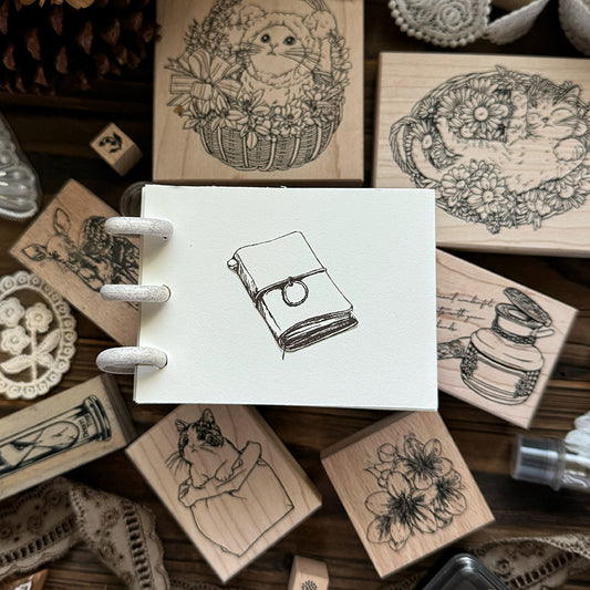 new / no.27 我的TN 手繪復古 / 木製印章 /復刻 12中出貨 - YU'S WORLD STORE|小玉的貼貼世界