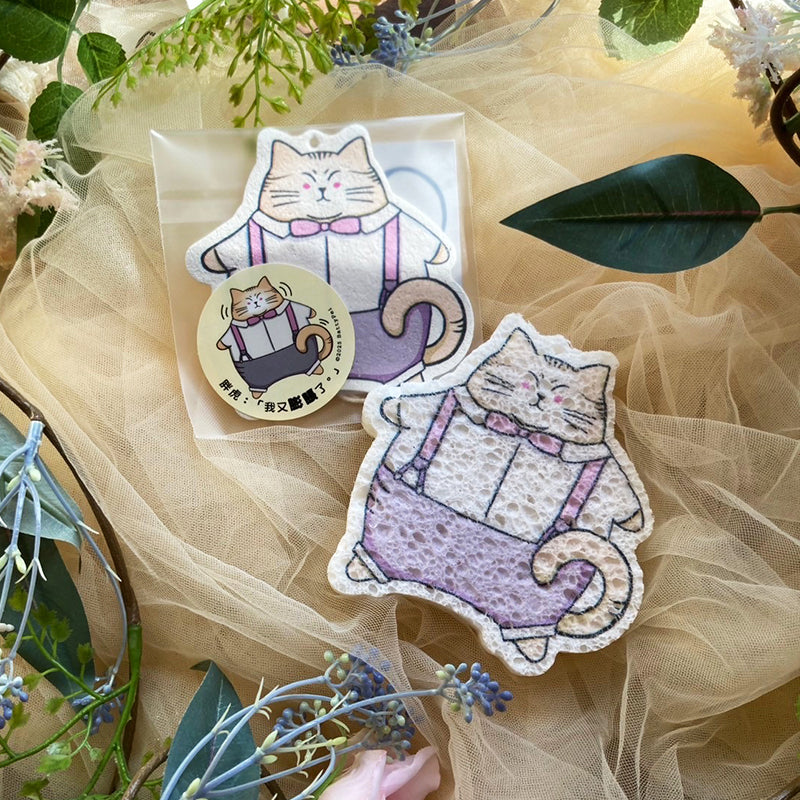 胖虎:「我又膨脹了。」木漿環保清潔海綿/快乾防菌/洗手洗澡/洗碗/蔬果清潔 (副本) - YU'S WORLD STORE|小玉的貼貼世界