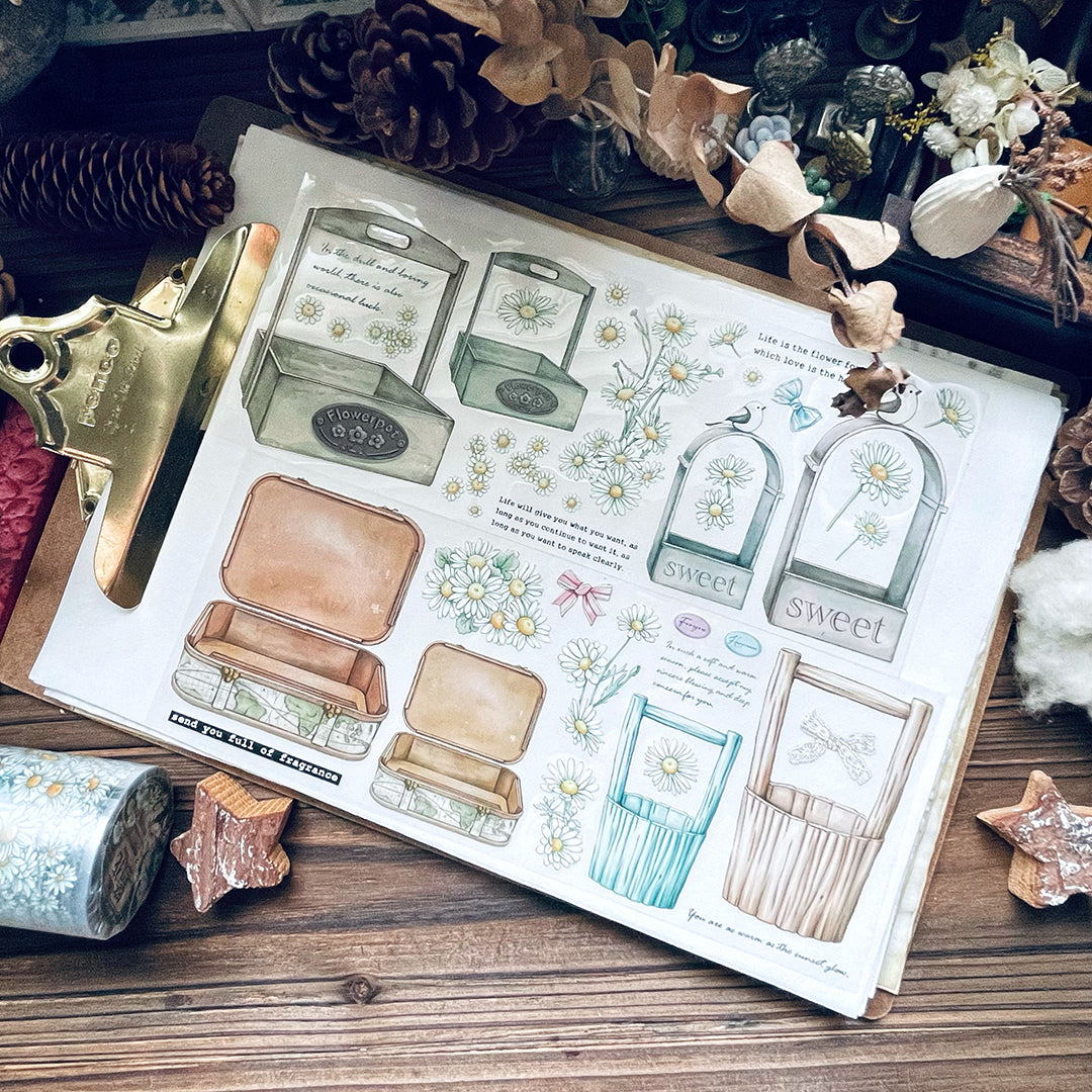 TAP26 道具間 :: 籃 & 花 / PET膠帶 - YU'S WORLD STORE|小玉的貼貼世界