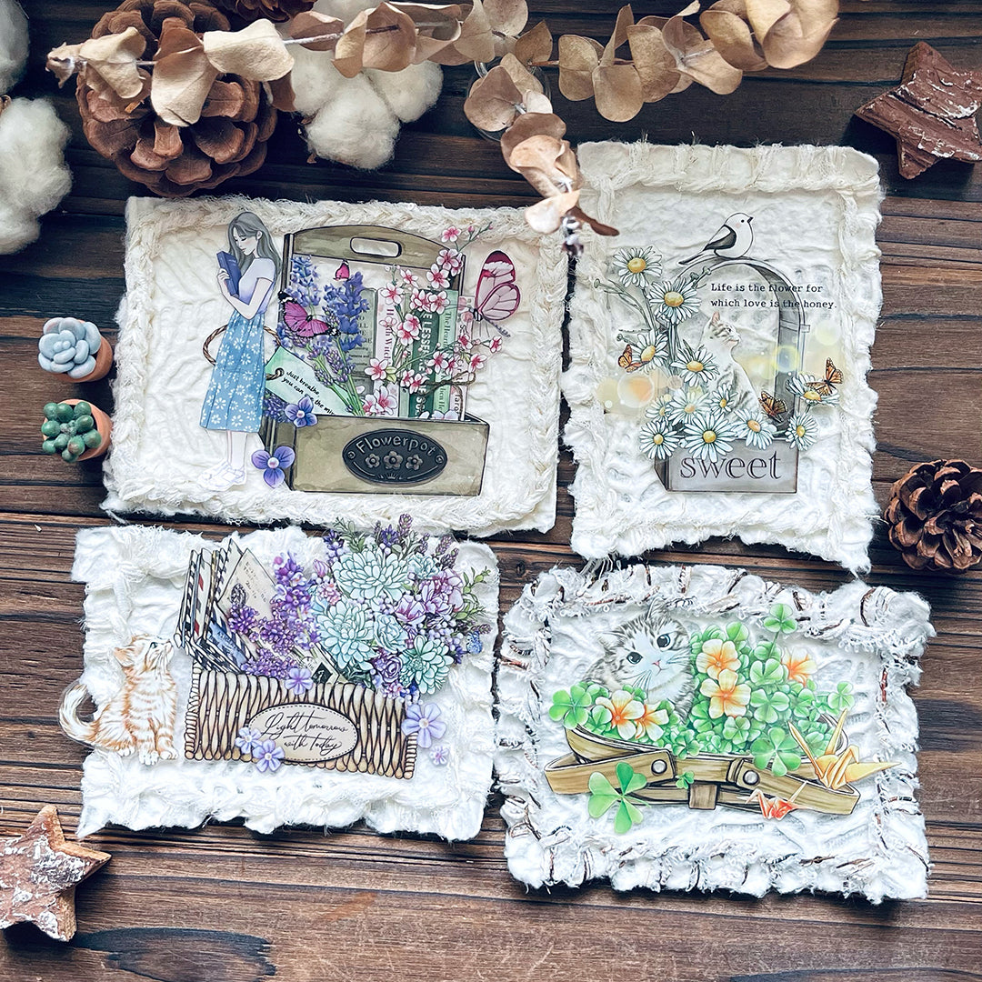 TAP26 道具間 :: 籃 & 花 / PET膠帶 - YU'S WORLD STORE|小玉的貼貼世界