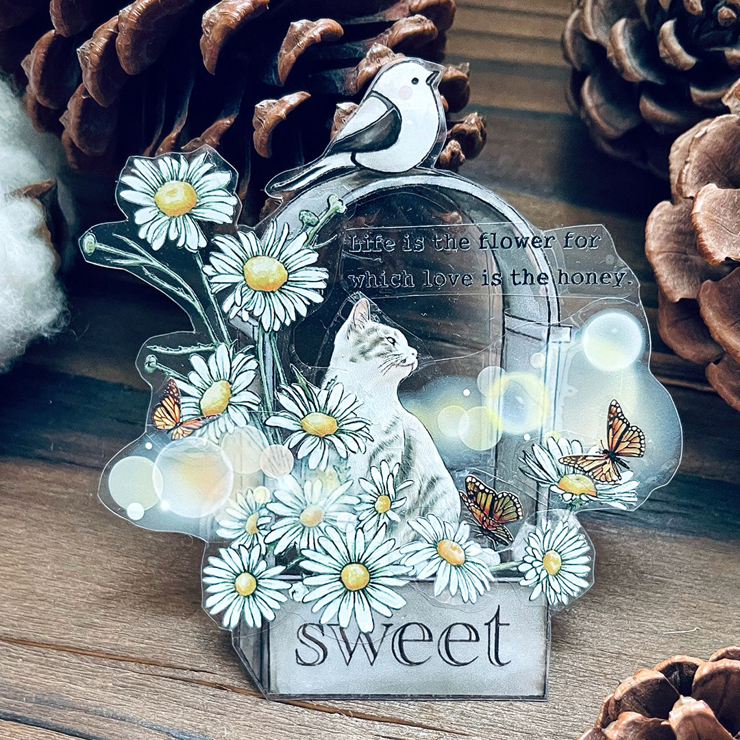 TAP26 道具間 :: 籃 & 花 / PET膠帶 - YU'S WORLD STORE|小玉的貼貼世界