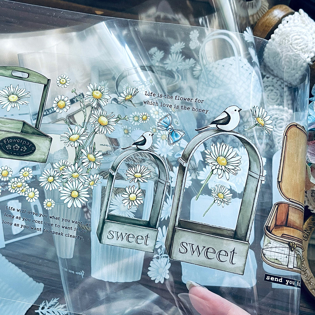 TAP26 道具間 :: 籃 & 花 / PET膠帶 - YU'S WORLD STORE|小玉的貼貼世界