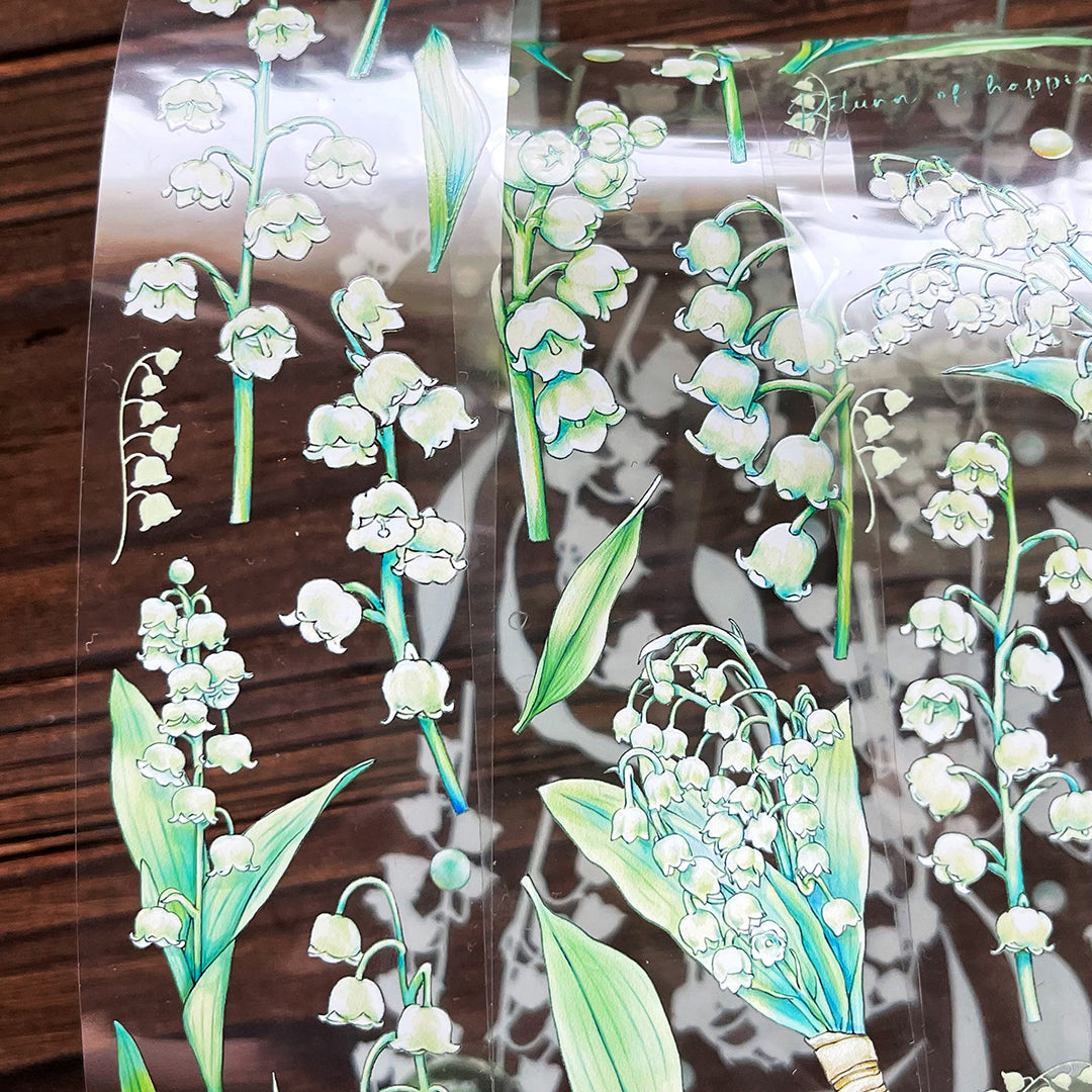 祕密花園 鈴蘭花 / 紙膠帶 - YU'S WORLD STORE|小玉的貼貼世界