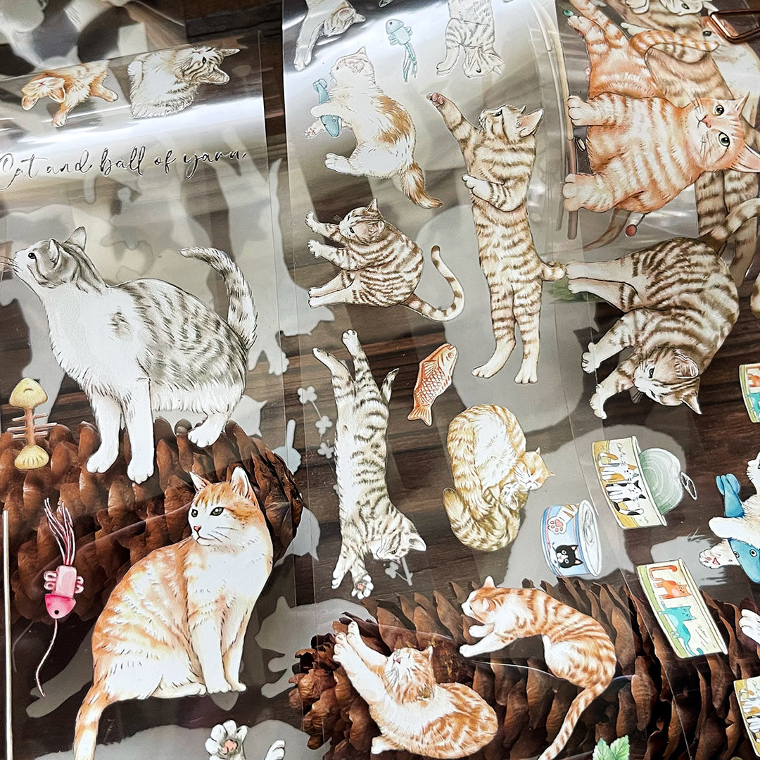 【預購】TAP19 貓咪日常 •ᴗ• 逗貓棒 / 紙膠帶 - 07/10出貨 - YU'S WORLD STORE|小玉的貼貼世界