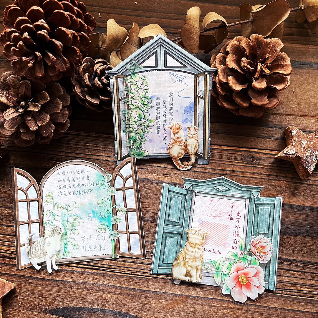 貓咪日常 毛線球/ 紙膠帶 - YU'S WORLD STORE|小玉的貼貼世界