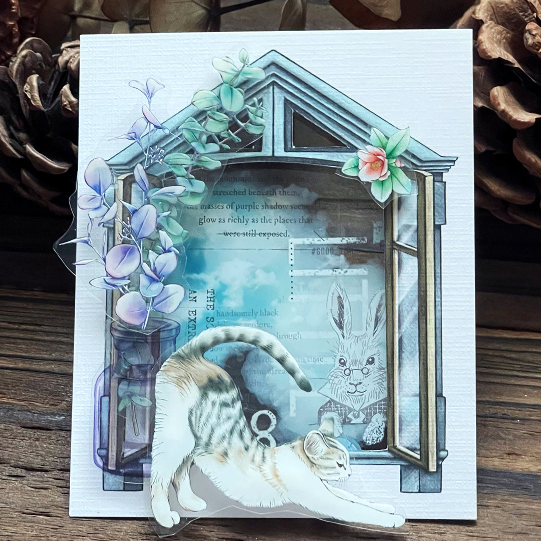 青空雜字系列 晝夜 描圖紙(硫酸紙) /亮面PE/ 紙膠帶 - YU'S WORLD STORE|小玉的貼貼世界