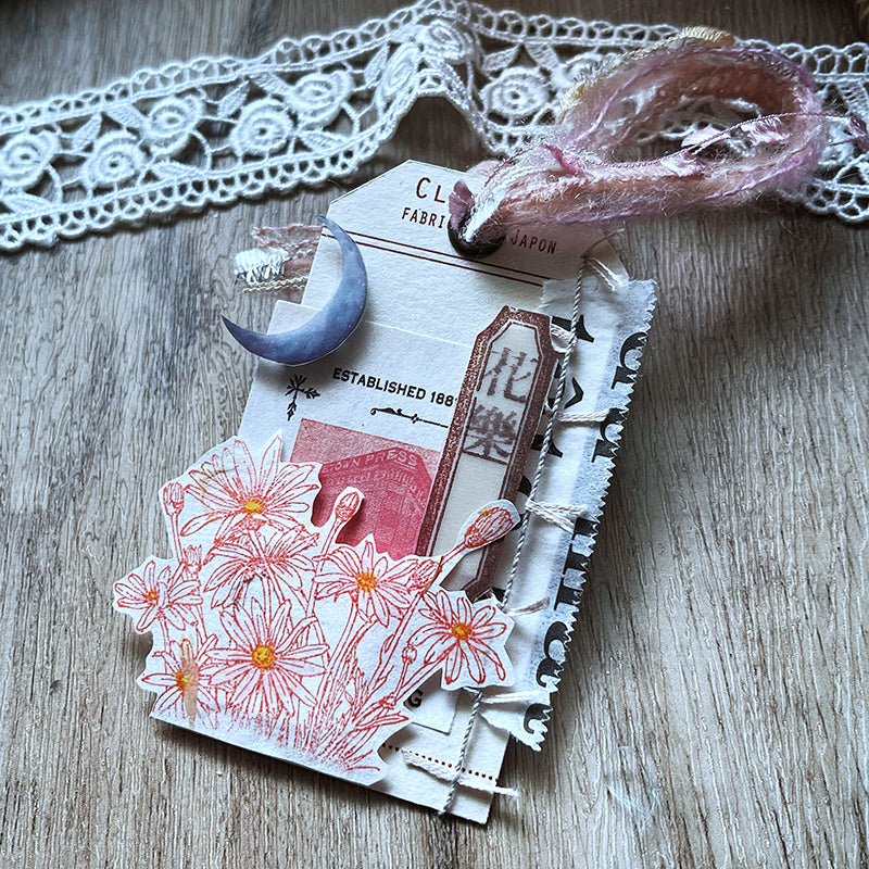 no.02 藏愛・我心裡的小雛菊 :: 復刻版 / 手繪復古印章 - YU'S WORLD STORE|小玉的貼貼世界