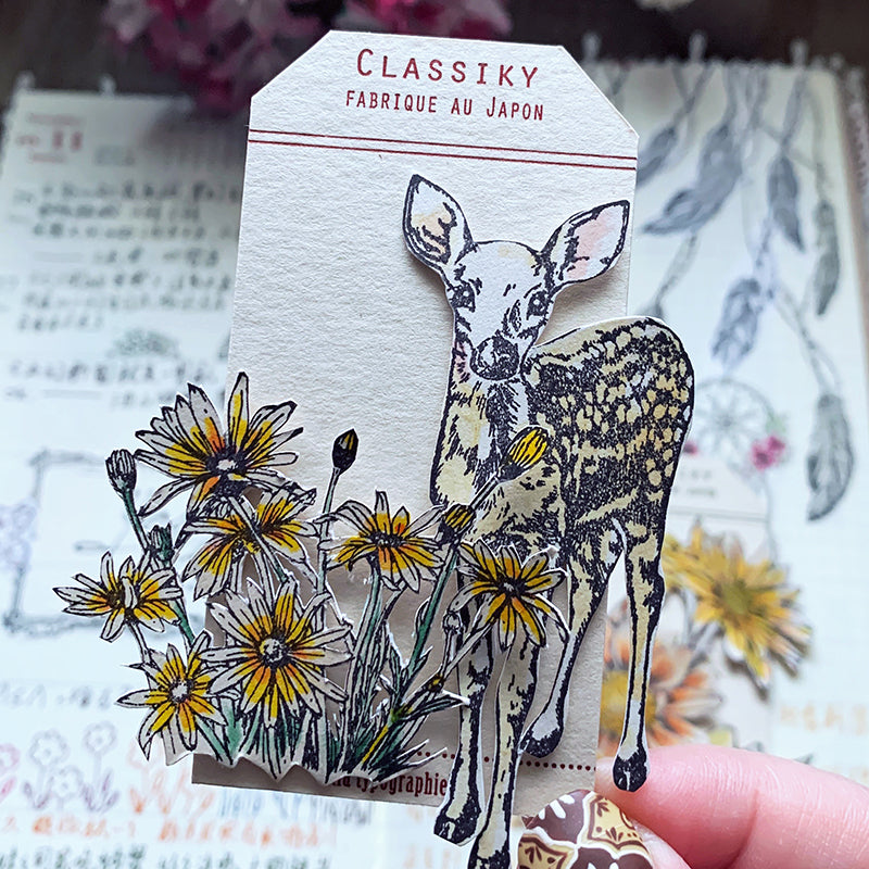 no.02 藏愛・我心裡的小雛菊 :: 復刻版 / 手繪復古印章 - YU'S WORLD STORE|小玉的貼貼世界