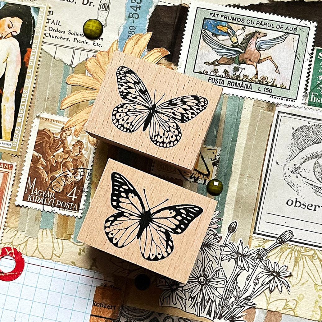 no.108-109 蝴蝶 / 印章 - YU'S WORLD STORE|小玉的貼貼世界