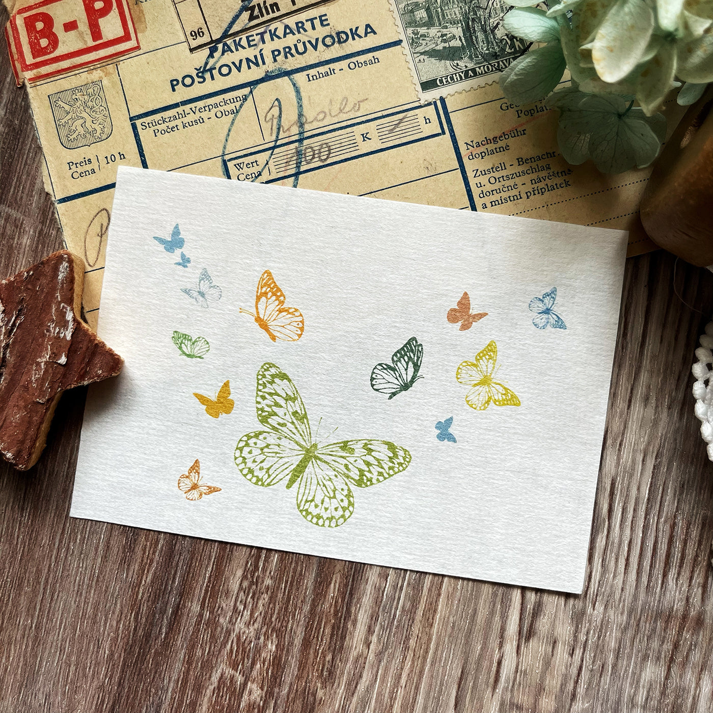 no.110-115 舞蝶 :: 復刻版 / 印章 - YU'S WORLD STORE|小玉的貼貼世界