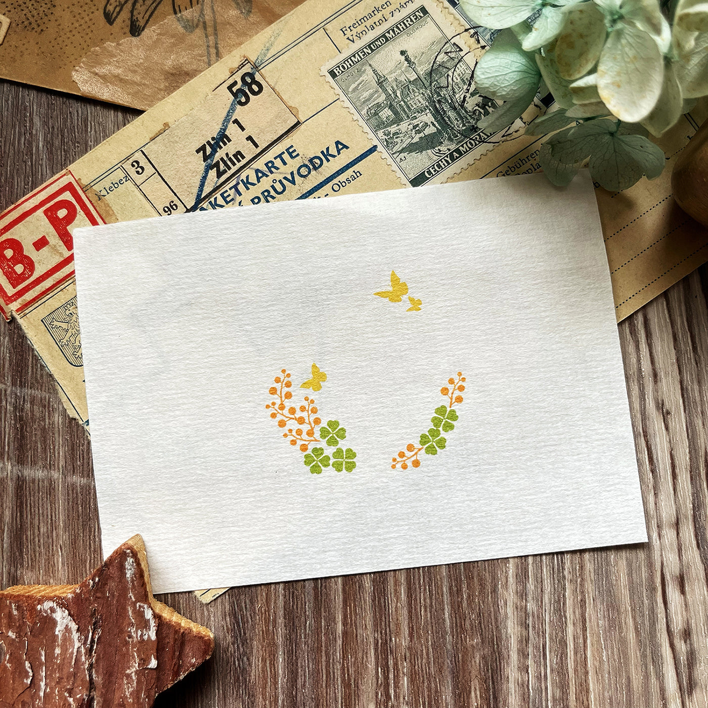 no.116-125 小舞蝶 :: 復刻版 / 迷你印章 - YU'S WORLD STORE|小玉的貼貼世界