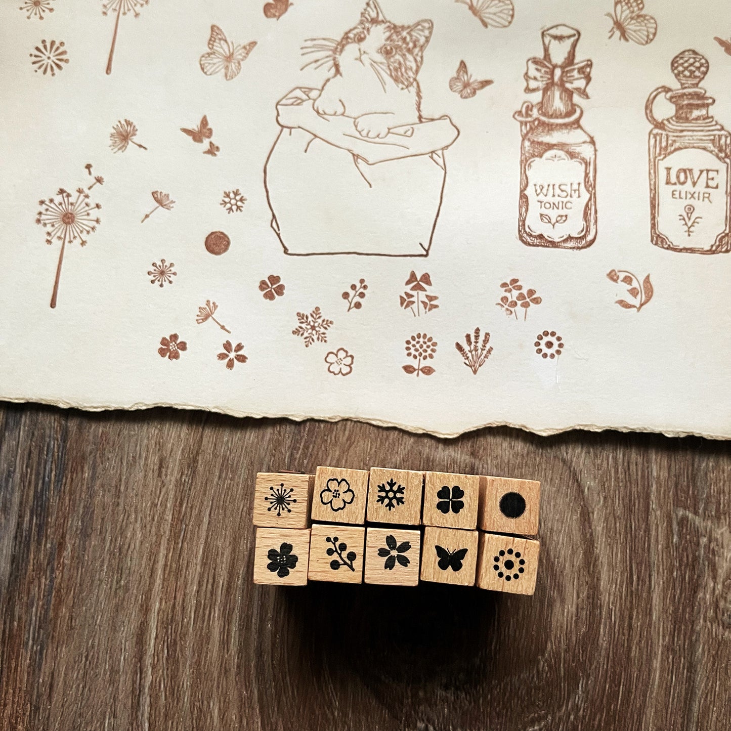 no.136-145 小玩意 / 迷你印章 - YU'S WORLD STORE|小玉的貼貼世界