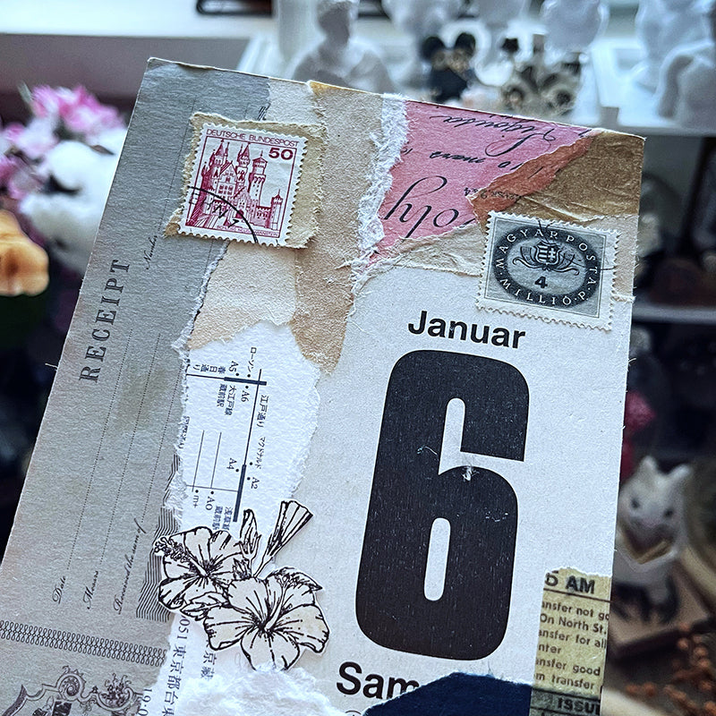 no.19-22 日光・扶桑花 :: 復刻版 / 手繪復古印章 - YU'S WORLD STORE|小玉的貼貼世界