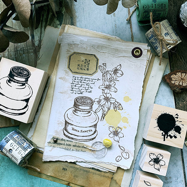 no.53 枝頭櫻花盛開 / 印章 - YU'S WORLD STORE|小玉的貼貼世界