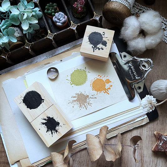 no.54-56 墨滴 / 墨水試色印章 - YU'S WORLD STORE|小玉的貼貼世界