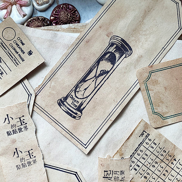 no.60《文房具》黃銅沙漏 / 印章 - YU'S WORLD STORE|小玉的貼貼世界