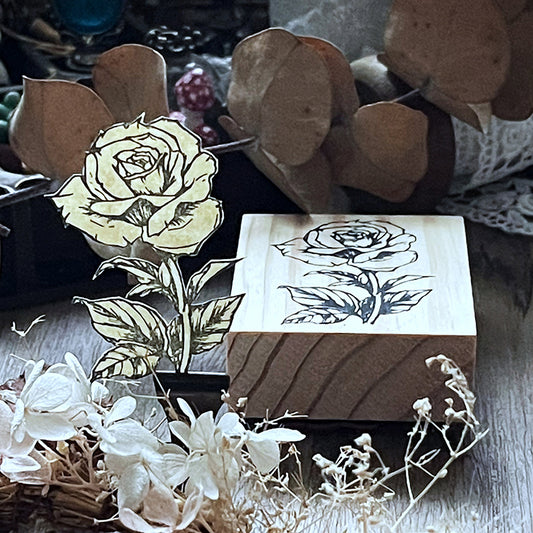 no.62《繁花》玫瑰 / 印章 - YU'S WORLD STORE|小玉的貼貼世界