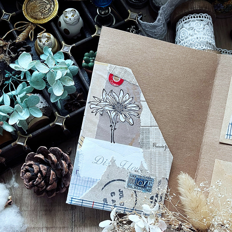 no.64《繁花》並蒂雛菊 / 印章 - YU'S WORLD STORE|小玉的貼貼世界